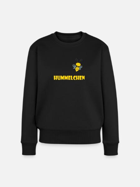Kosename Hummelchen Geschenkidee - Frauen Premium Bio Pullover - Schwarz