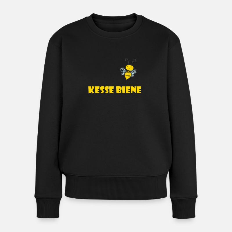 Kosename Kesse Biene Geschenkidee - Frauen Premium Bio Pullover - Schwarz