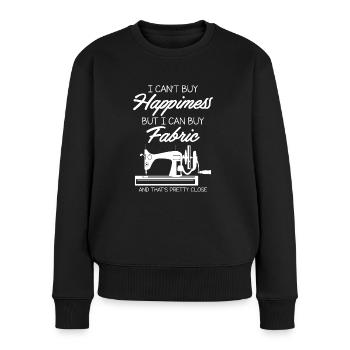 Couturière cadeau couturière couturière - Pull Premium bio Femme - noir - Devant - Julia (174cm)