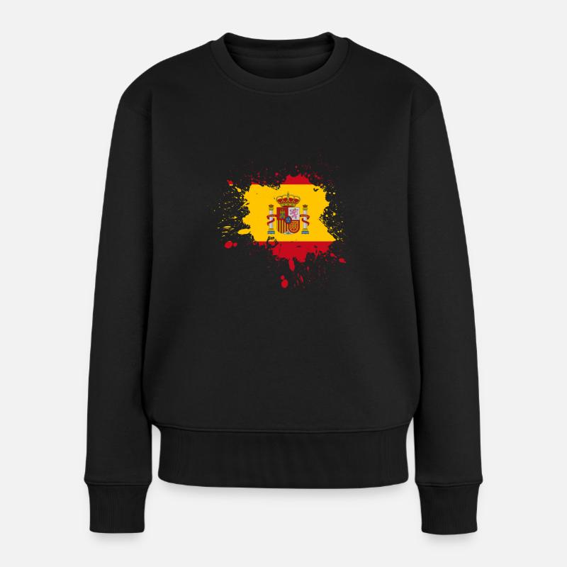 Espagne - Pull Premium bio Femme - noir