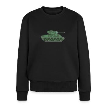 tank - Women's Premium Organic Jumper - black - Front - Julia (174cm)