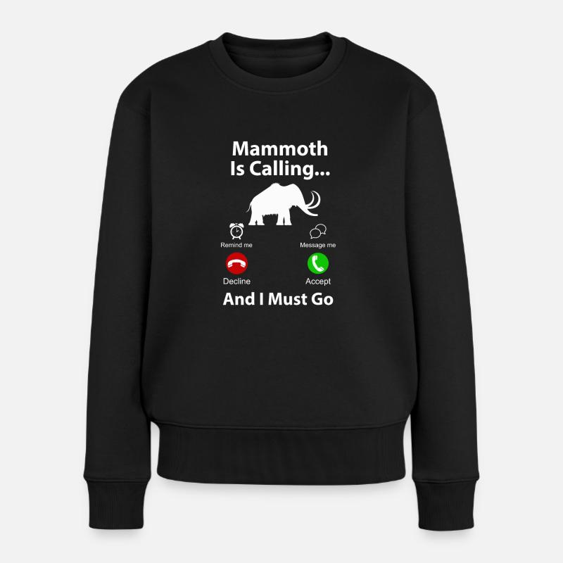 Mammouth - Pull Premium bio Femme - noir