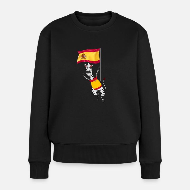 Espagne - Pull Premium bio Femme - noir