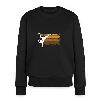 Breakdance kids - Women's Premium Organic Jumper - black - Front - Julia (174cm)