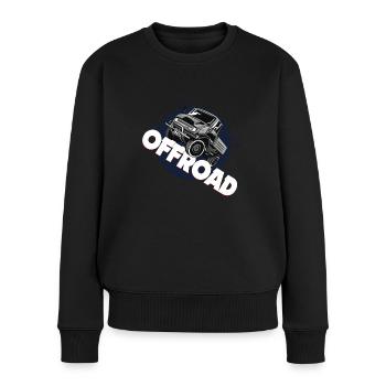 Offroad, Unimog, Unimog 406,Commercial vehicles - Women's Premium Organic Jumper - black - Front - Julia (174cm)