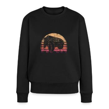 Off-road vehicle - Women's Premium Organic Jumper - black - Front - Julia (174cm)