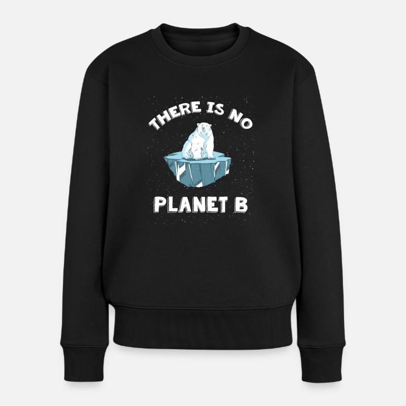 Planète b - Pull Premium bio Femme - noir