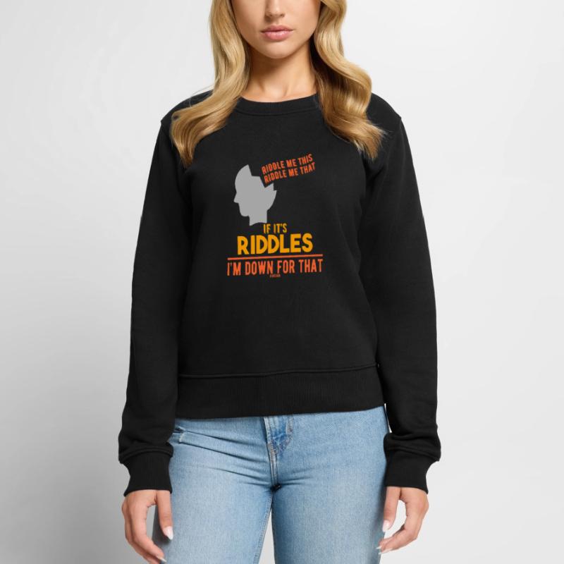 Solving puzzles Women's Premium Organic Jumper