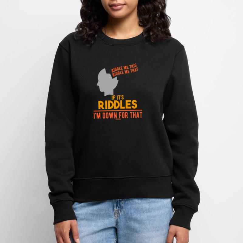 Solving puzzles Women's Premium Organic Jumper