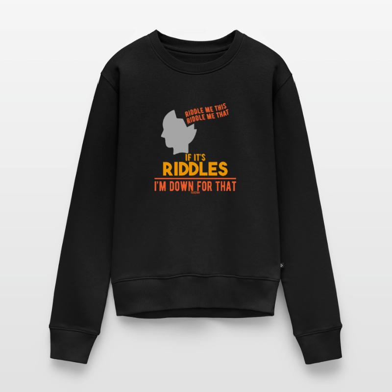 Solving puzzles Women's Premium Organic Jumper