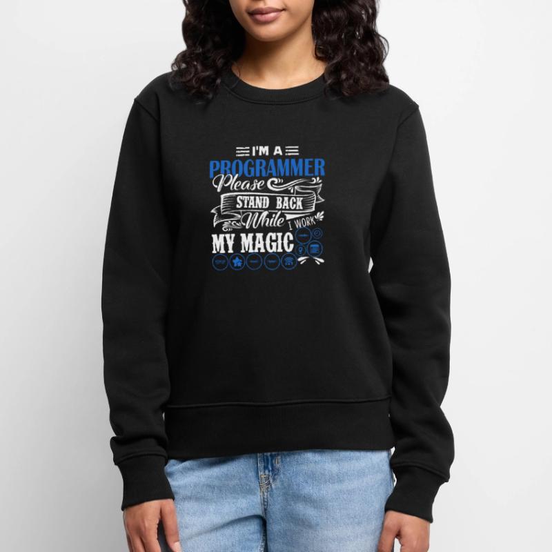 Programmierer Ich bin ein Programmierer Frauen Premium Bio Pullover