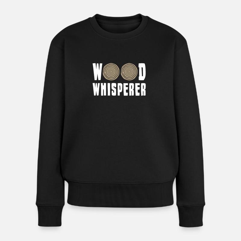Carpenter woodworker carpenter joiner - Women's Premium Organic Jumper - black
