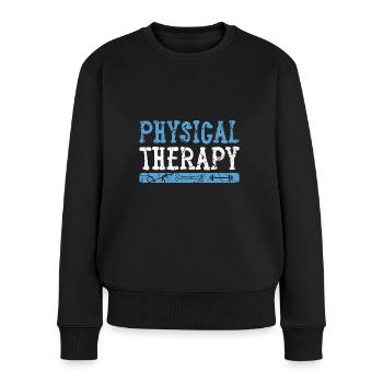 Physiotherapist Profession - Women's Premium Organic Jumper - black - Front - Julia (174cm)