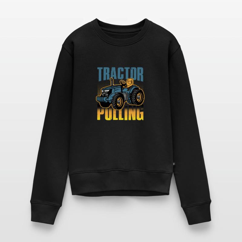 tractor pulling, tractor pulling pulling, racing, Frauen Premium Bio Pullover