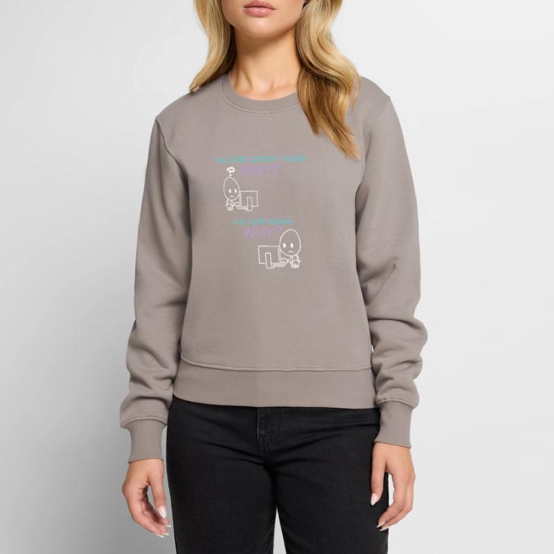 Programmer Code Works Why Women's Premium Organic Jumper