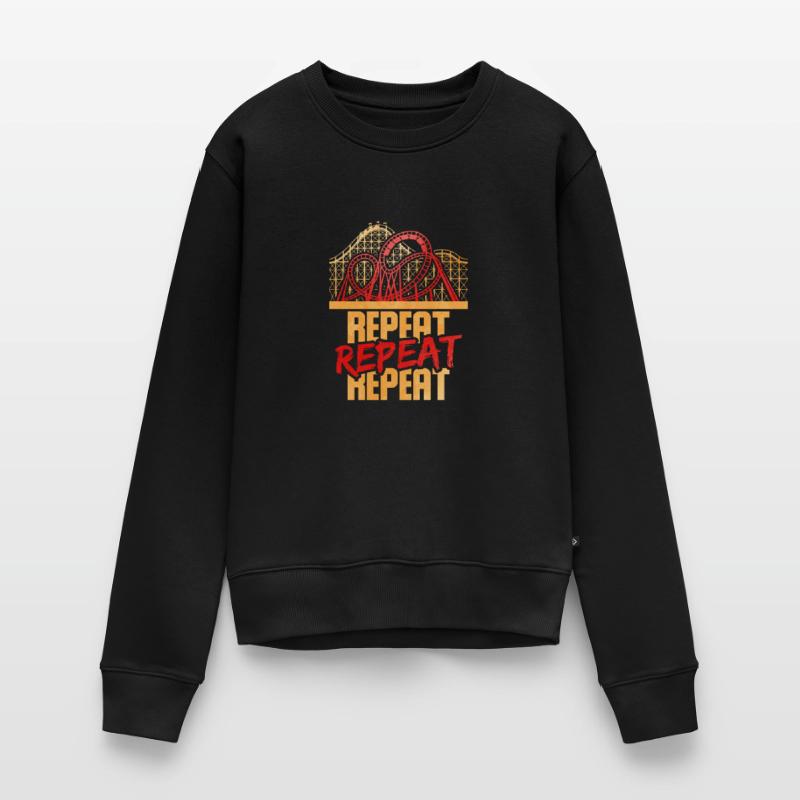 Roller coaster Funny roller coaster gift roller coaster Women's Premium Organic Jumper