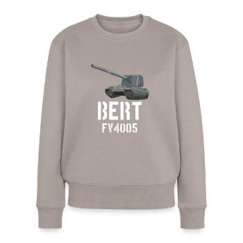FV4005 BERT Panzer Jagdpanzer Game Gaming - Women's Premium Organic Jumper - taupe - Front - Julia (174cm)