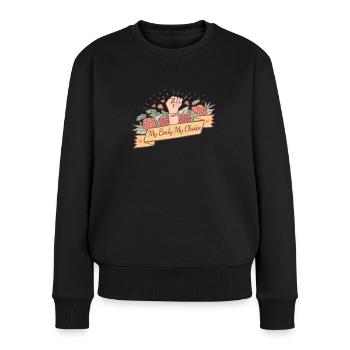 My Body My Choice Pro Choice Feministe - Pull Premium bio Femme - noir - Devant - Julia (174cm)