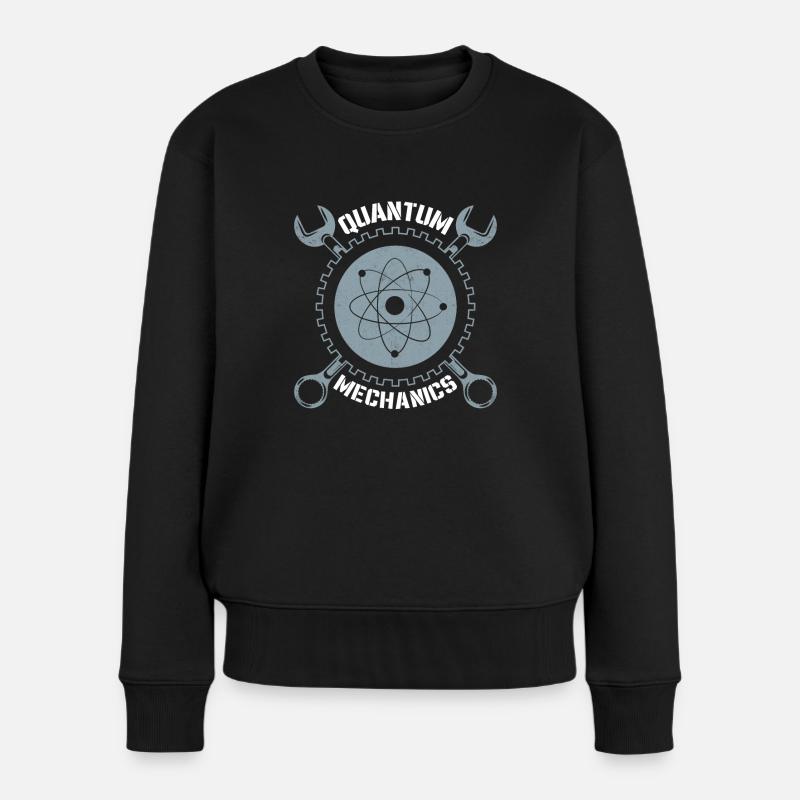 Mécanique quantique Physique quantique Ingénierie - Pull Premium bio Femme - noir
