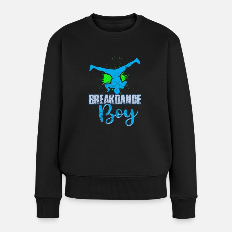 Breakdance Jeunes Enfants - Pull Premium bio Femme - noir