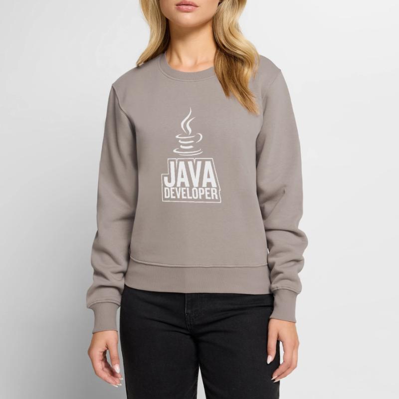 Java Developer Coffee Kaffee Women's Premium Organic Jumper