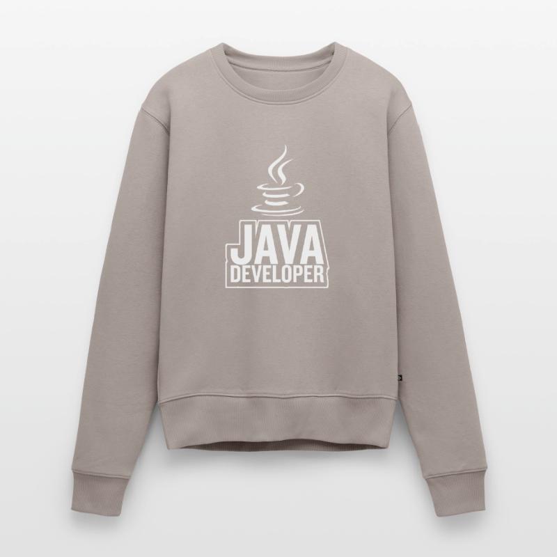 Java Developer Coffee Kaffee Women's Premium Organic Jumper