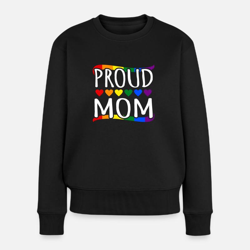 Lgbt - Frauen Premium Bio Pullover - Schwarz