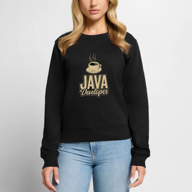 Café Java Developer Coffee Pull Premium bio Femme