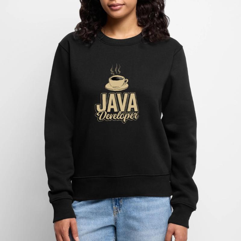 Café Java Developer Coffee Pull Premium bio Femme