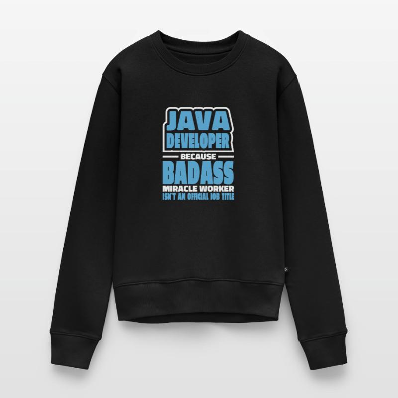 Java Developer Badass Pull Premium bio Femme