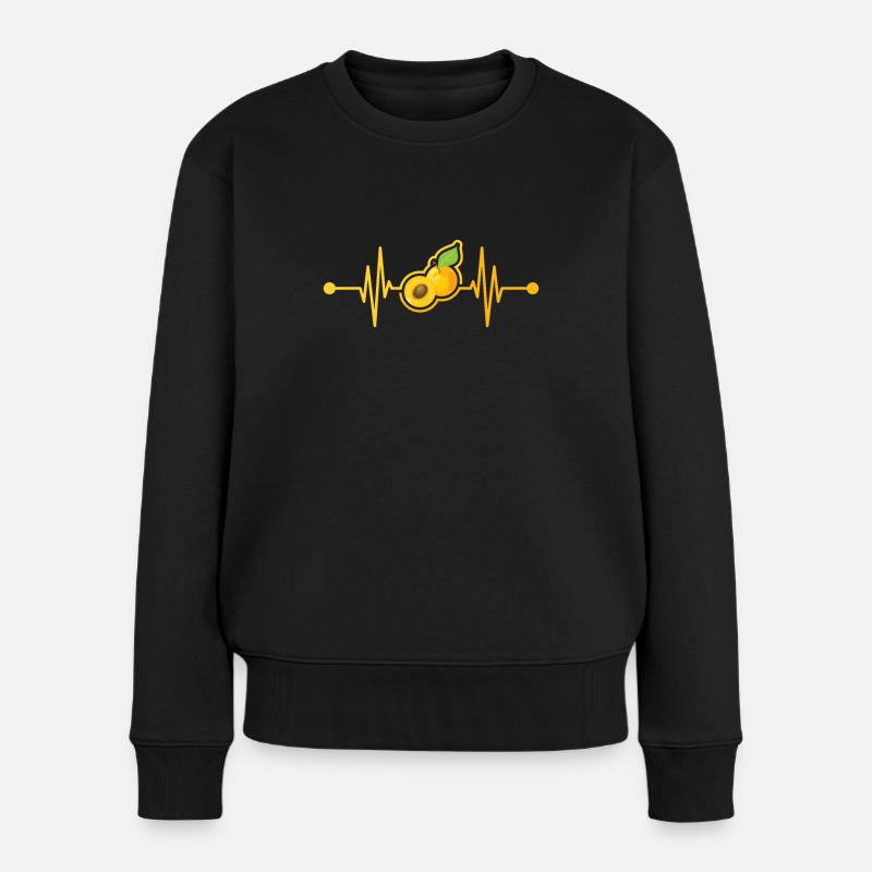 Abricot - Pull Premium bio Femme - noir