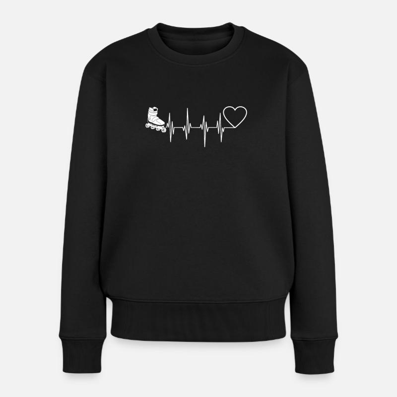 Roller - Pull Premium bio Femme - noir