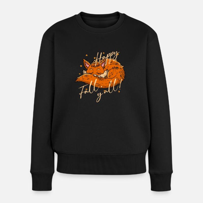 Automne - Pull Premium bio Femme - noir