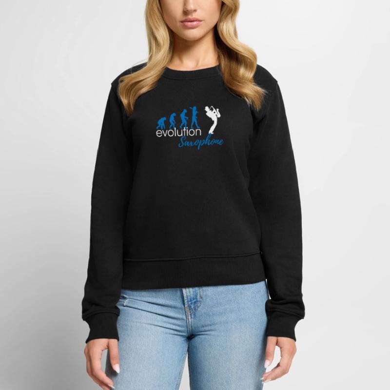 Évolution du saxophone Pull Premium bio Femme