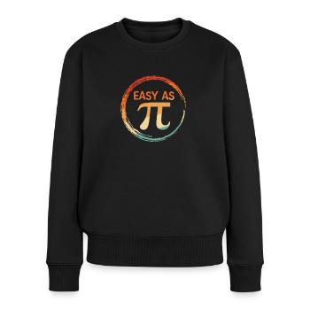 Mathematik - Frauen Premium Bio Pullover - Schwarz - Vorne - Julia (174cm)