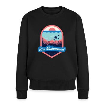 Ras-Muhammad-Nationalpark - Ägypten - Frauen Premium Bio Pullover - Schwarz - Vorne - Julia (174cm)