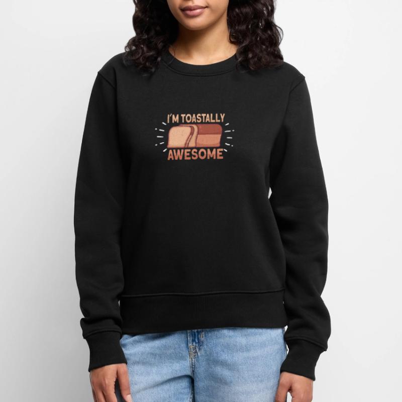 Bread baking Bakery Brotbäcker Bread baking machine Women's Premium Organic Jumper