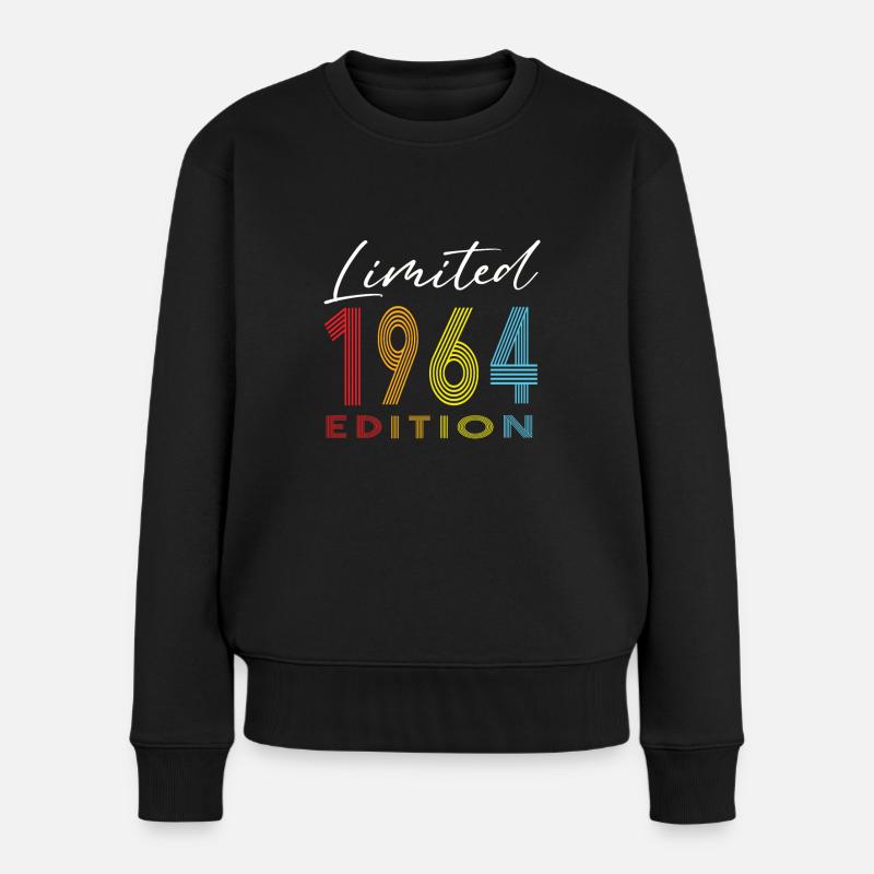 Édition limitée 1964 - Pull Premium bio Femme - noir