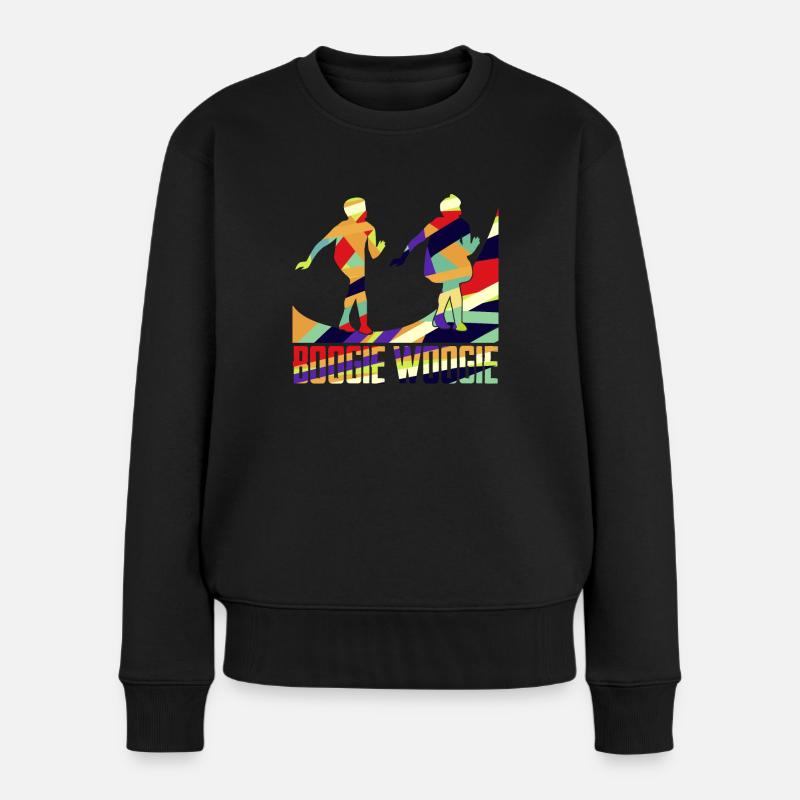 Boogie Woogie Boogie-Woogie Dancing Swing - Pull Premium bio Femme - noir