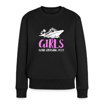 Girls Gone Cruise 2022 Cadeau Chemise - Pull Premium bio Femme - noir - Devant - Julia (174cm)