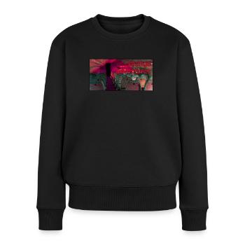Anemoiacore Aesthetic Border Space Weirdcore - Women's Premium Organic Jumper - black - Front - Julia (174cm)