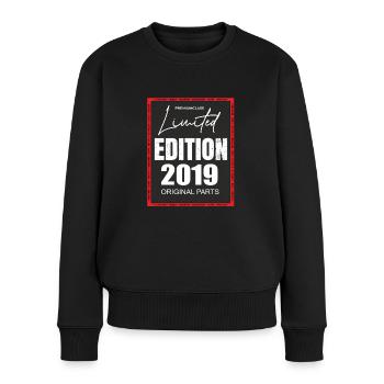 Édition limitée 2019 - Pull Premium bio Femme - noir - Devant - Julia (174cm)