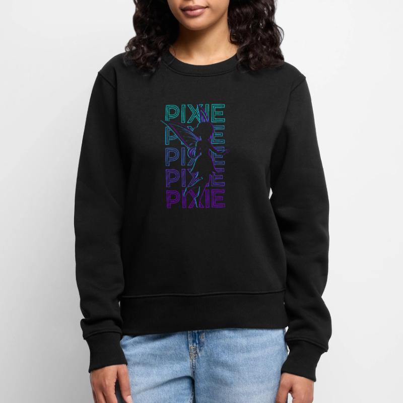 Pixie Fée Rétro Pull Premium bio Femme