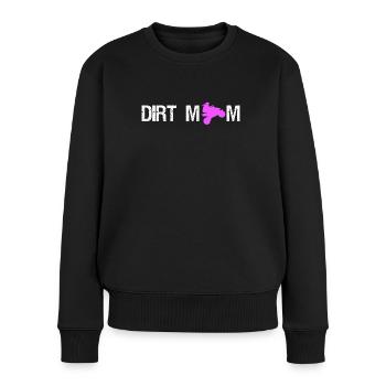 Dirt Mom Quad Shirt Cadeau - Pull Premium bio Femme - noir - Devant - Julia (174cm)