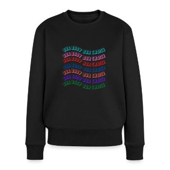 Choix pro pour les femmes - Pull Premium bio Femme - noir - Devant - Julia (174cm)