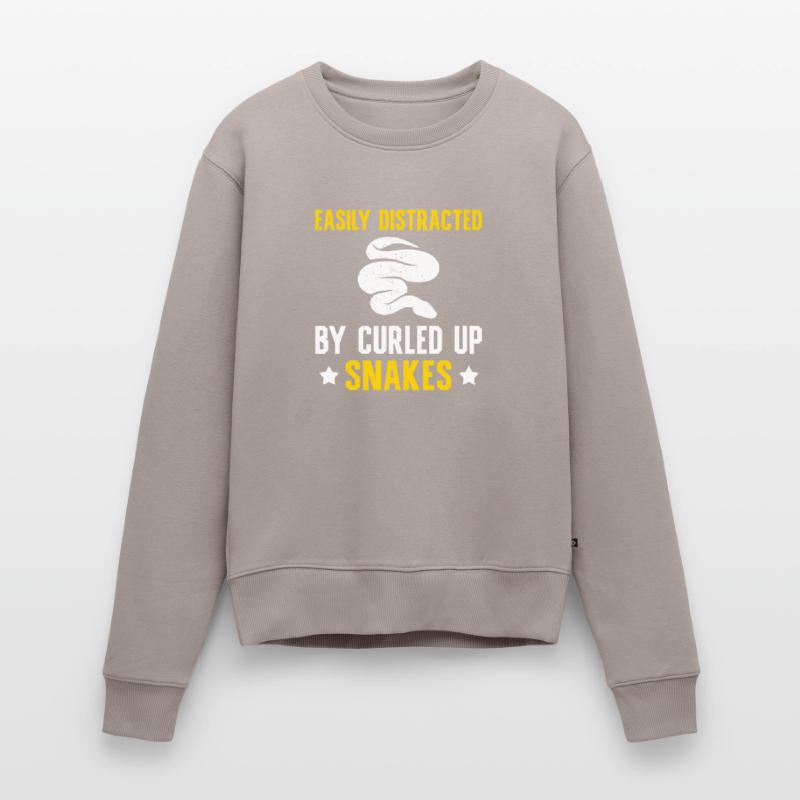 Banana Ball Python Saying Women's Premium Organic Jumper