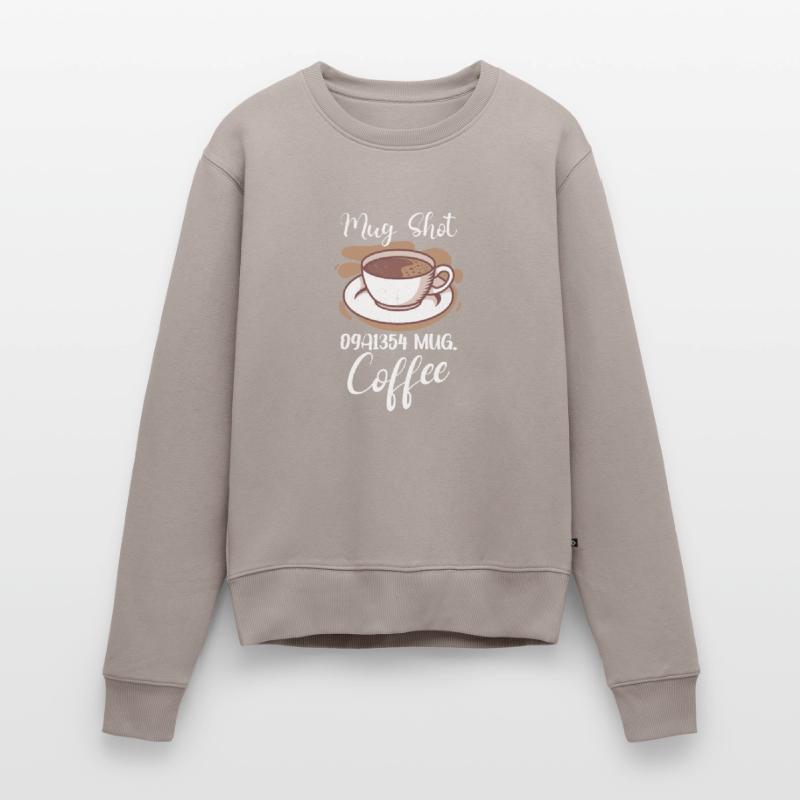 Coffee Lover Caffeine Molecule Java Latte Espresso Frauen Premium Bio Pullover