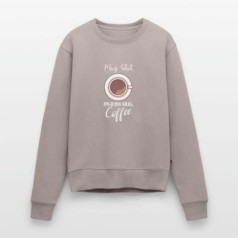 Coffee Lover Caffeine Molecule Java Latte Espresso Frauen Premium Bio Pullover
