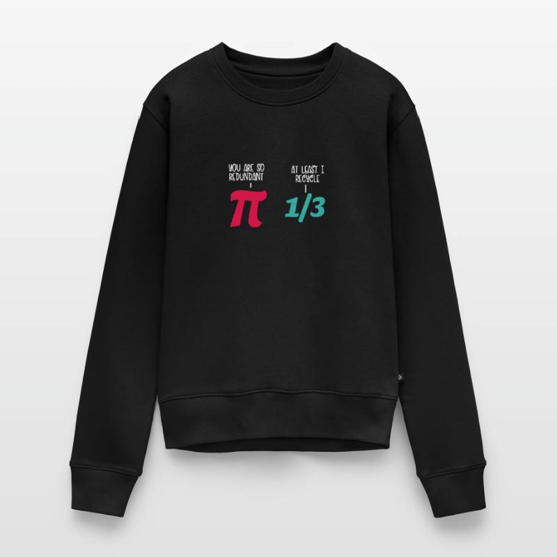 Mathe Spaß Pi Frauen Premium Bio Pullover