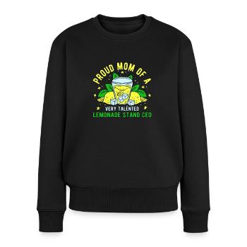 Limonade Vendeur Lemonade Stand Mère - Pull Premium bio Femme - noir - Devant - Julia (174cm)